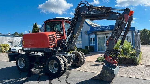 Terex tw85 mobilbagger 8600 kg verstellausleger Excavadora de ruedas 41.900 €