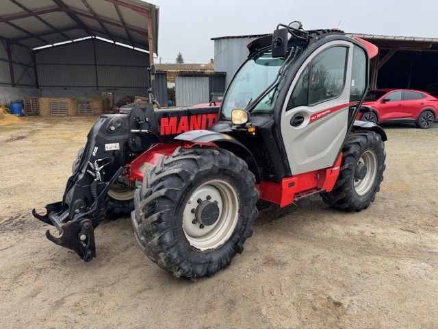 Manitou mlt 737 130 ps+ premium avec crochet ramasseur + verrouillage hydraulique accessoires Teleskopinis krautuvas 72 000 €