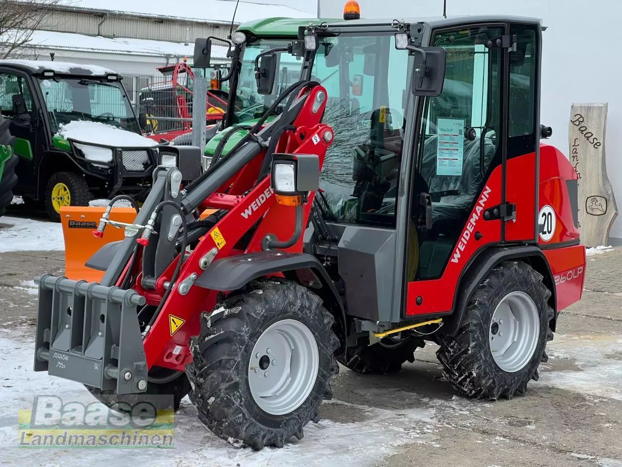 Weidemann 1260 LP Tele wheel loader €35,990