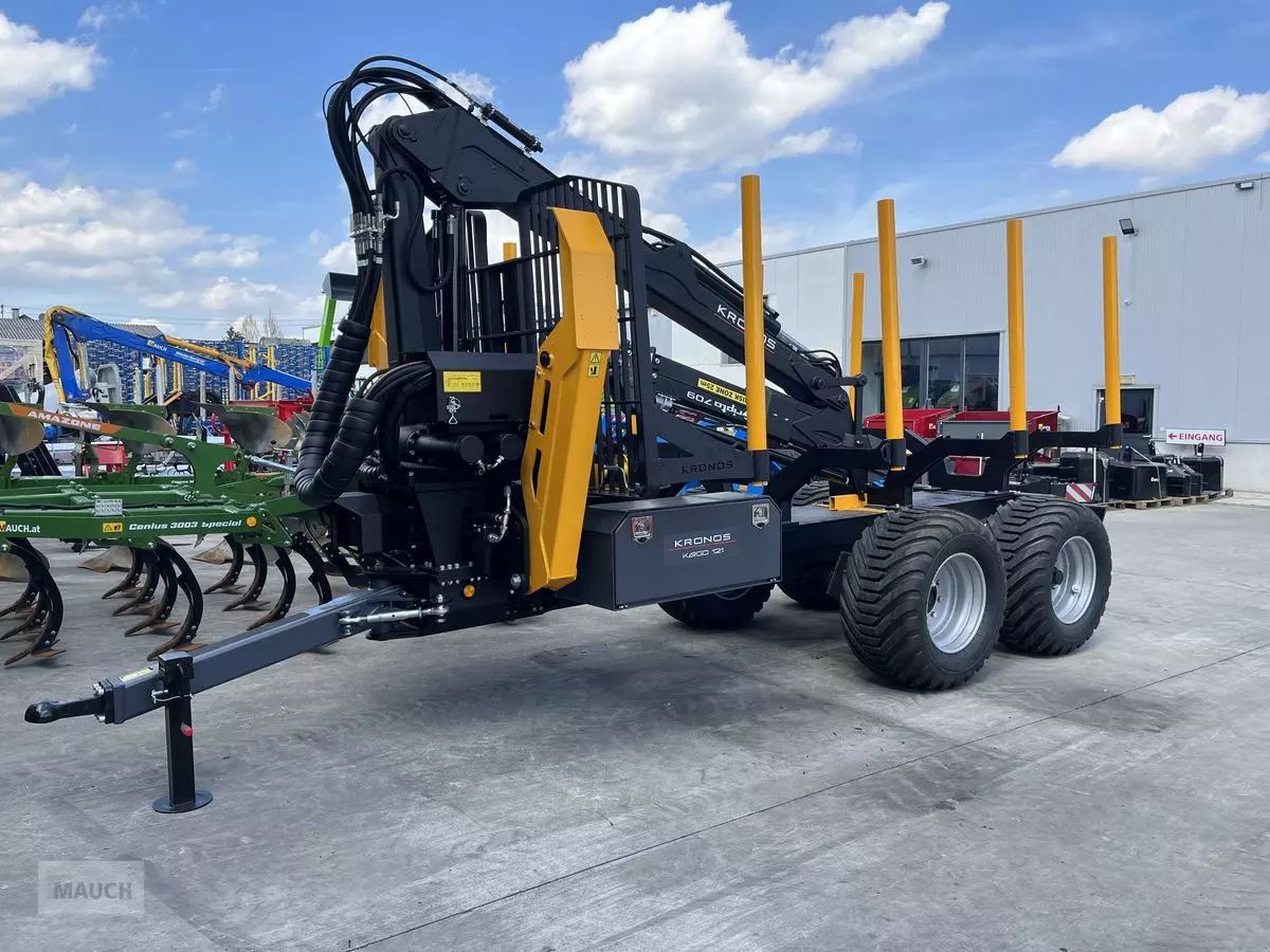E-FARM: kronos kargo 121 gripto 709 - Remorque forestière - id 5291HIK - 91 250 € - Année: 2023 - Autriche