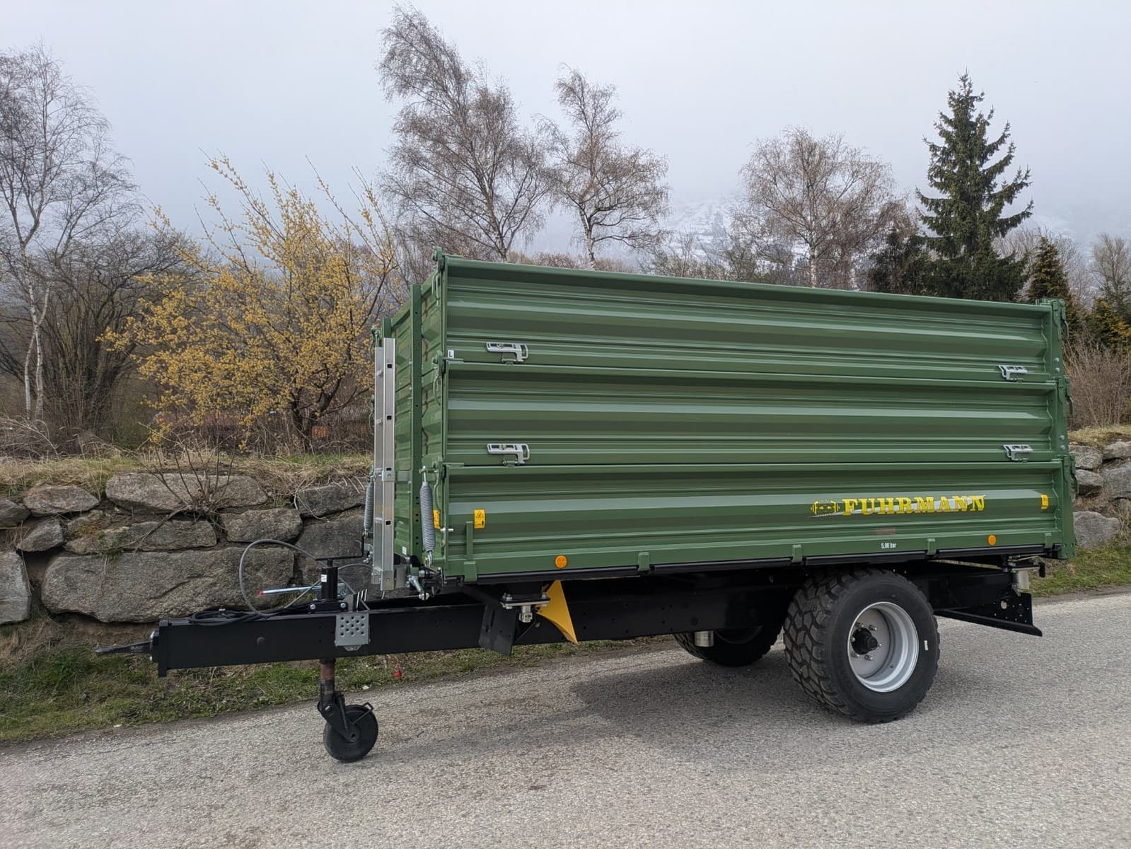 FUHRMANN einachs-dreiseitenkipper ff 8.000 Dumper €14,825