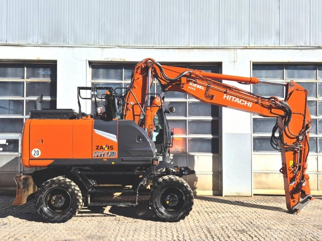 E-FARM: Hitachi zx 180 w-7 - Wheeled excavator - id 5E5M8KK - Year