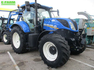 E-FARM: New Holland T7.190 - Tractor - id HGAMI7I - €75,000 - Year of construction: 2017 - Engine hours: 3,569,Engine power (HP): 155,France