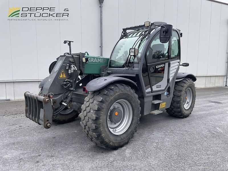 E-FARM: KRAMER kt507 - Manipulador telescópico - id JTQQEFW - 69.000 € - Año: 2017 - Horas: 3.754,Potencia del motor: 136,Alemania