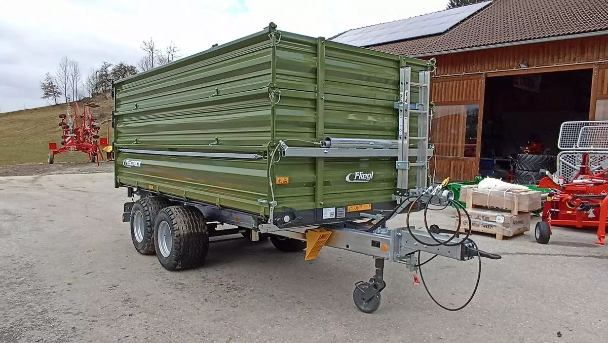E-FARM: Fliegl tdk 80a-88 vr (bordwände 60+50+50) - Kipper - id WTGZIGZ - Baujahr: 2025 - Österreich