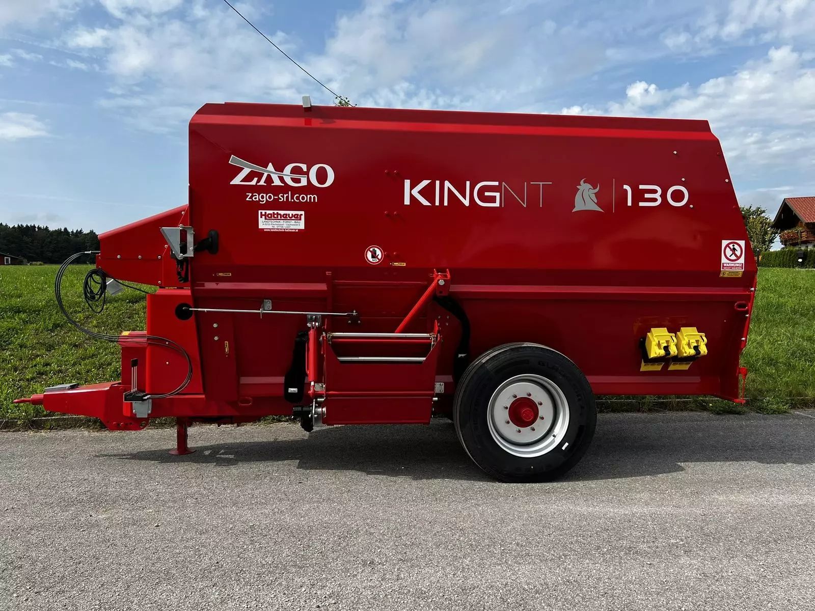 Zago king nt 130 Mixer feeder