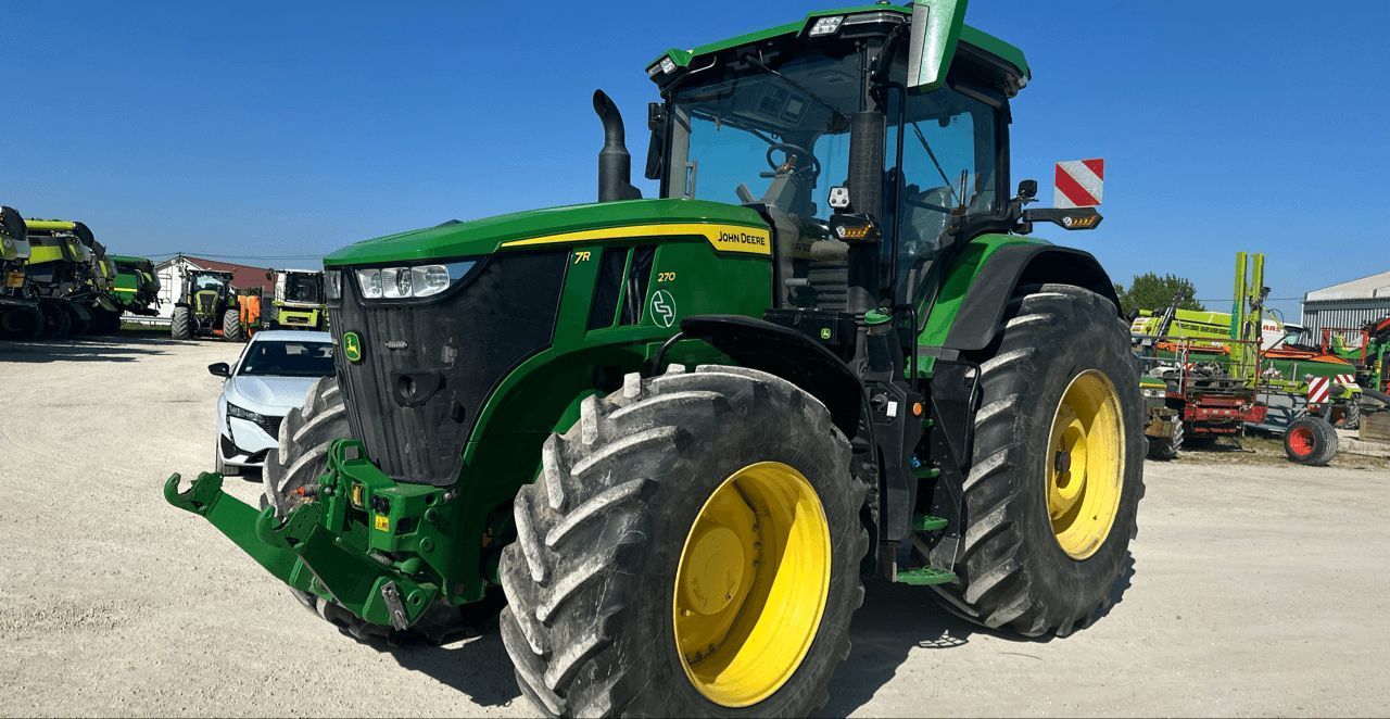 E-FARM: John Deere 7R 270 - Tractor - id SKG4GID - €170,000 - Year of construction: 2021 - Engine hours: 2,380,Engine power (HP): 270,France