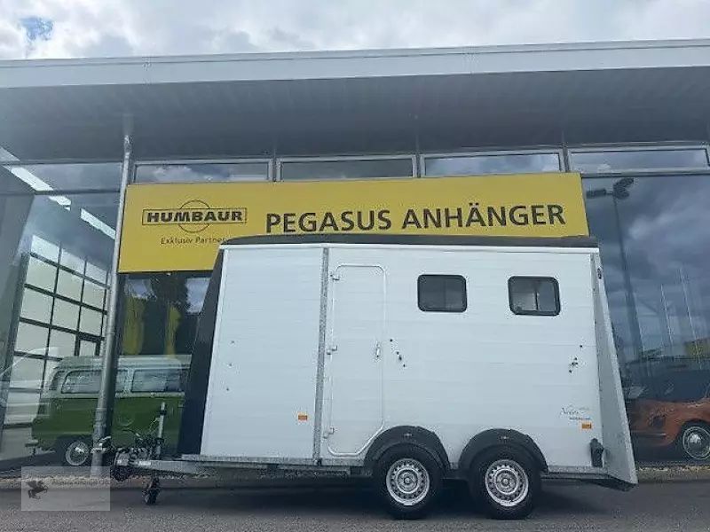 E-FARM: Humbaur notos plus pferdeanhänger 3,5t alu 1. hand - Trailer - id 3HKMFRL - €14,999 - Year of construction: 2019 - Germany