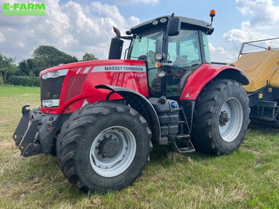 E-FARM: Massey Ferguson 7726 Exclusive - Tractor - id XTVSGAZ - €73,522 - Year of construction: 2017 - Engine hours: 6,500,Engine power (HP): 260,United Kingdom