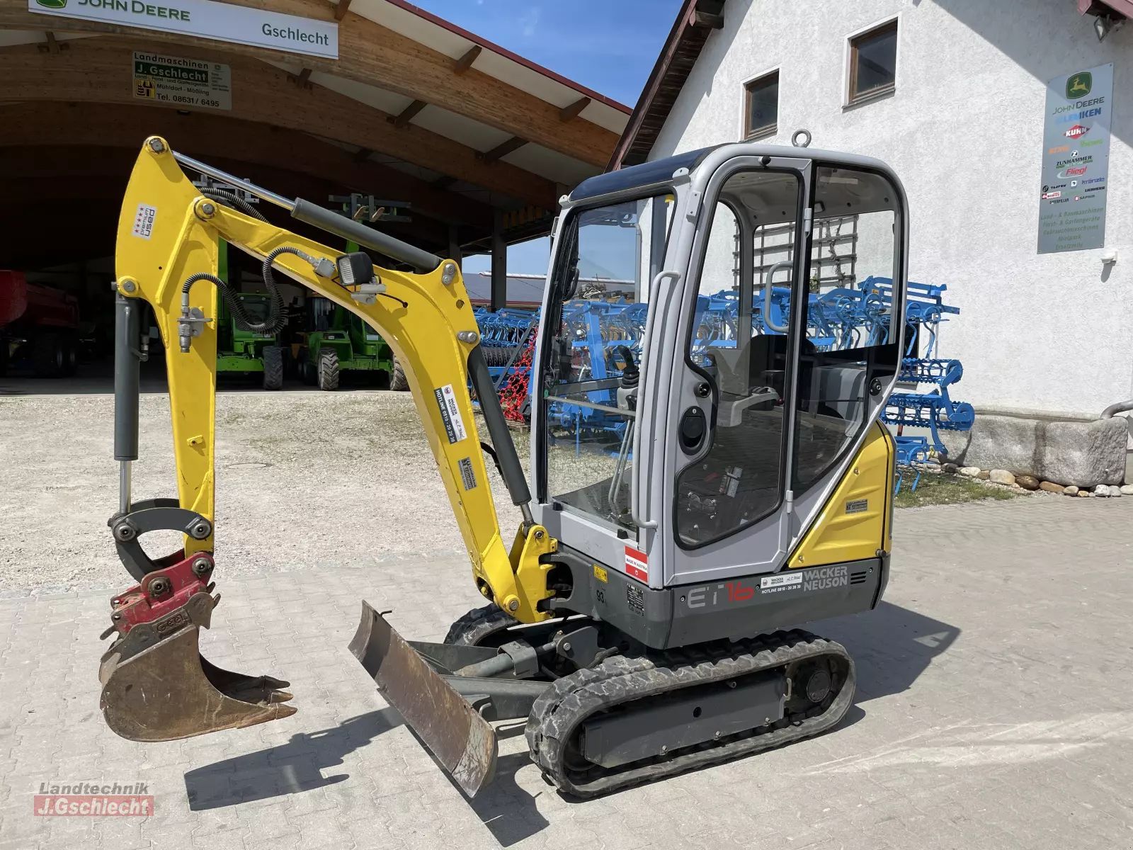 E-FARM: Wacker Neuson et 16 austria edition - Minirypadlo - id CETVLAQ - 26 200 € - Rok výroby: 2018 - Německo