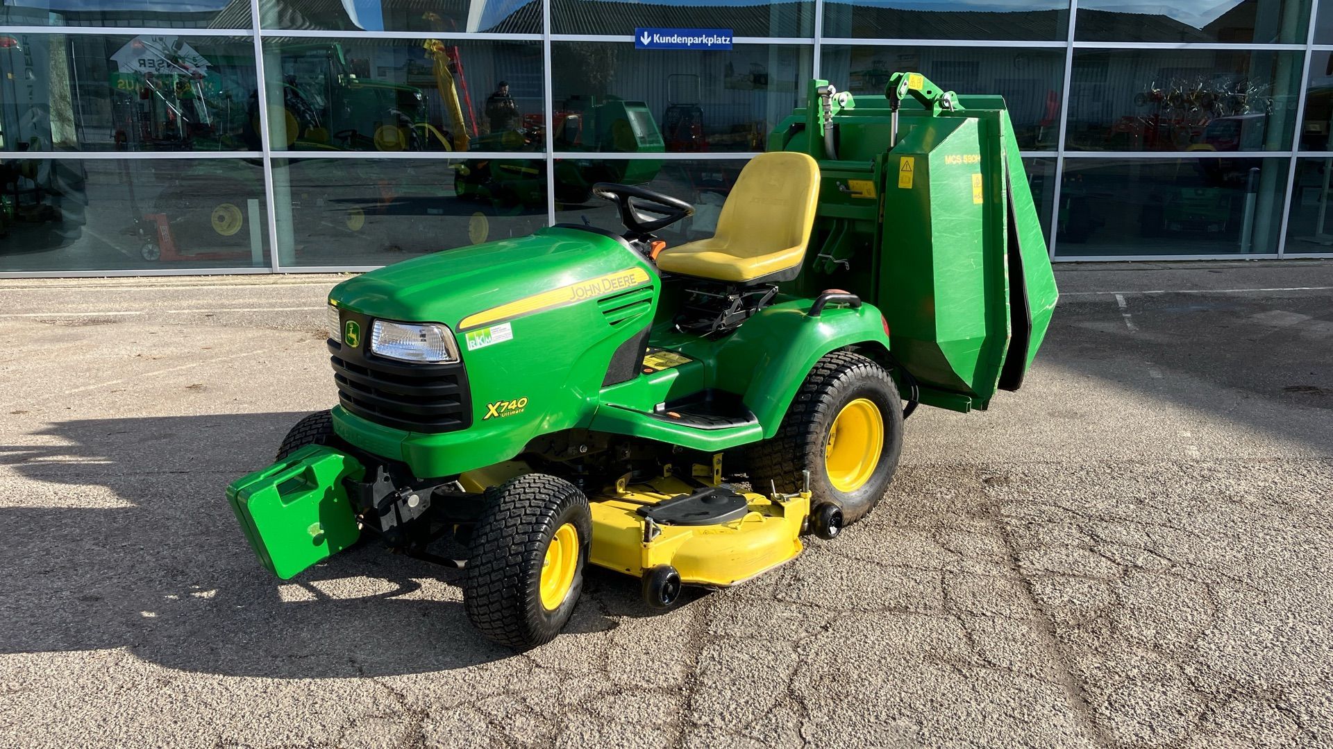 E-FARM: John Deere 740X - Lawn mower - id 2DGMCII - €9,917 - Year of construction: 2014 - Austria