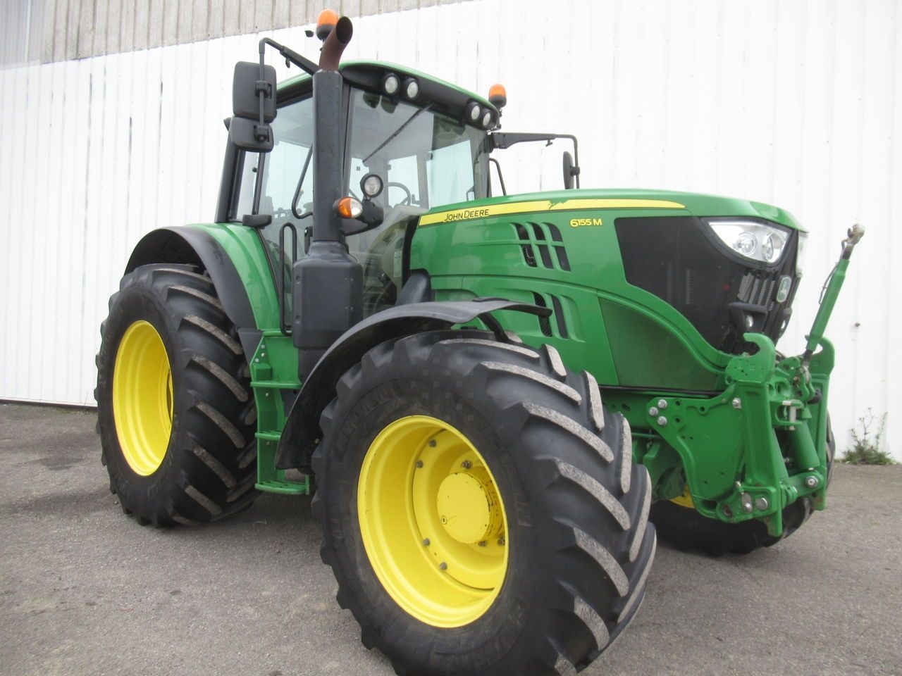 E-FARM: John Deere 6155 M - Tractor - id 86HLQVZ - 73.800 EUR - Anul: 2018 - Citeste ore: 2.956,Muterea motorului: 155,Franța