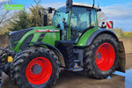 Fendt 722 power + setting 2 tractor 152.000 €