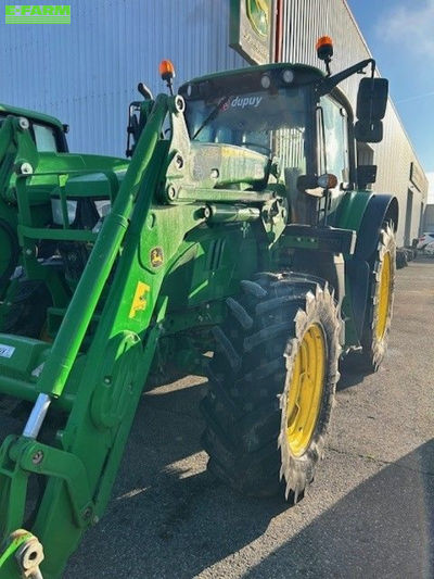 E-FARM: John Deere 6110 M - Τρακτέρ - id 96HS4UX - 73.000 € - Χρονία: 2019 - Μετρητής ωρών: 2.729,Ισχύς κινητήρα: 110,Γαλλία