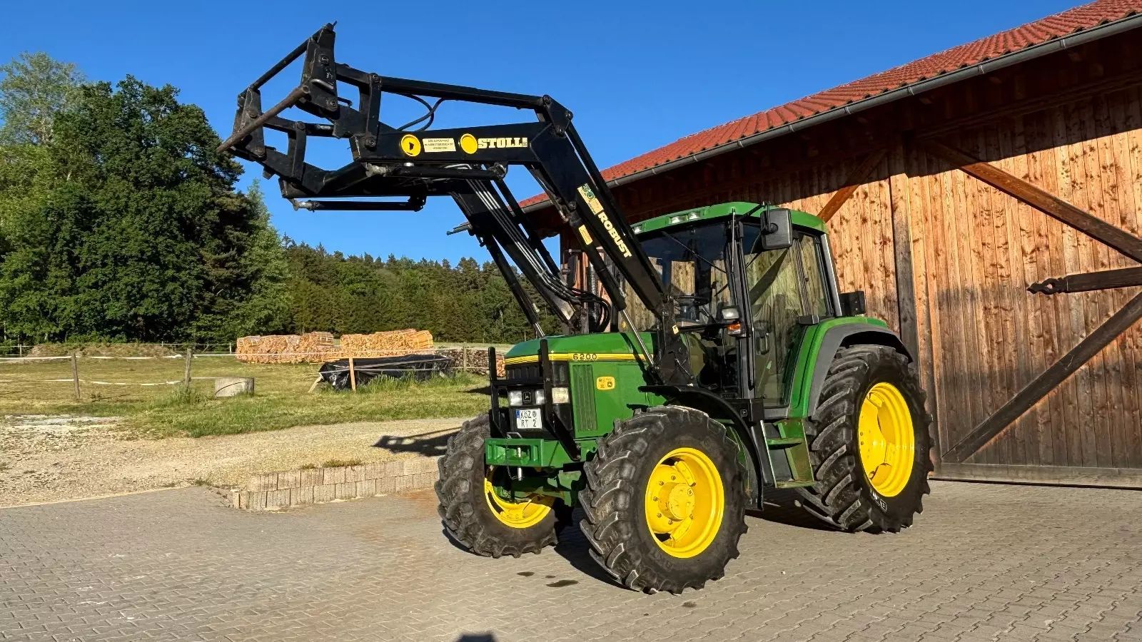 John Deere 6200 Traktor 34 354 €