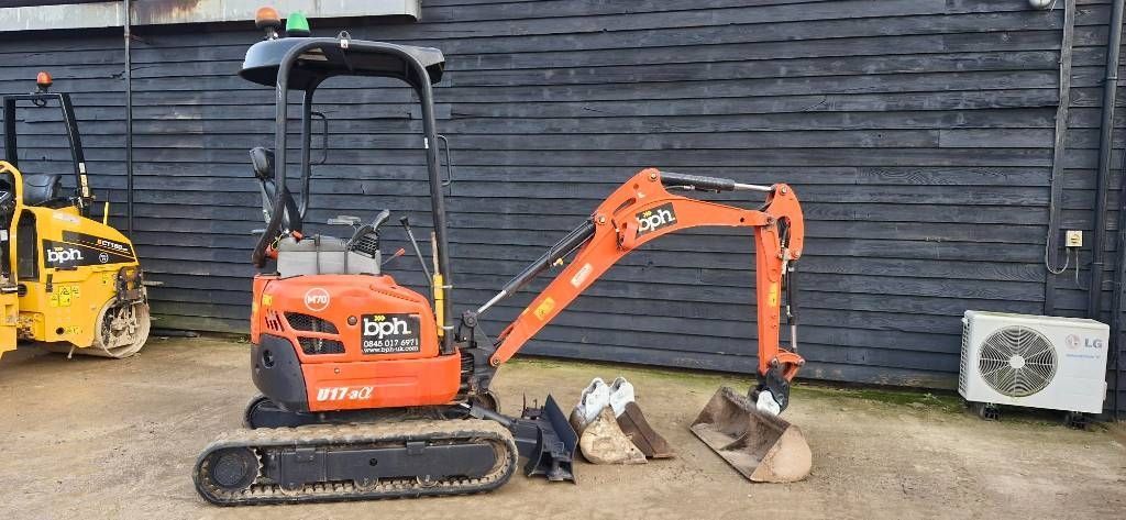 Kubota U17-3 Mini excavator 13.211 EUR