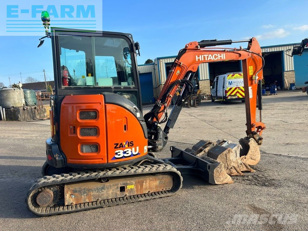 Hitachi zx33 u-6 ( 4 buckets ) Mini excavadora  27.481 €