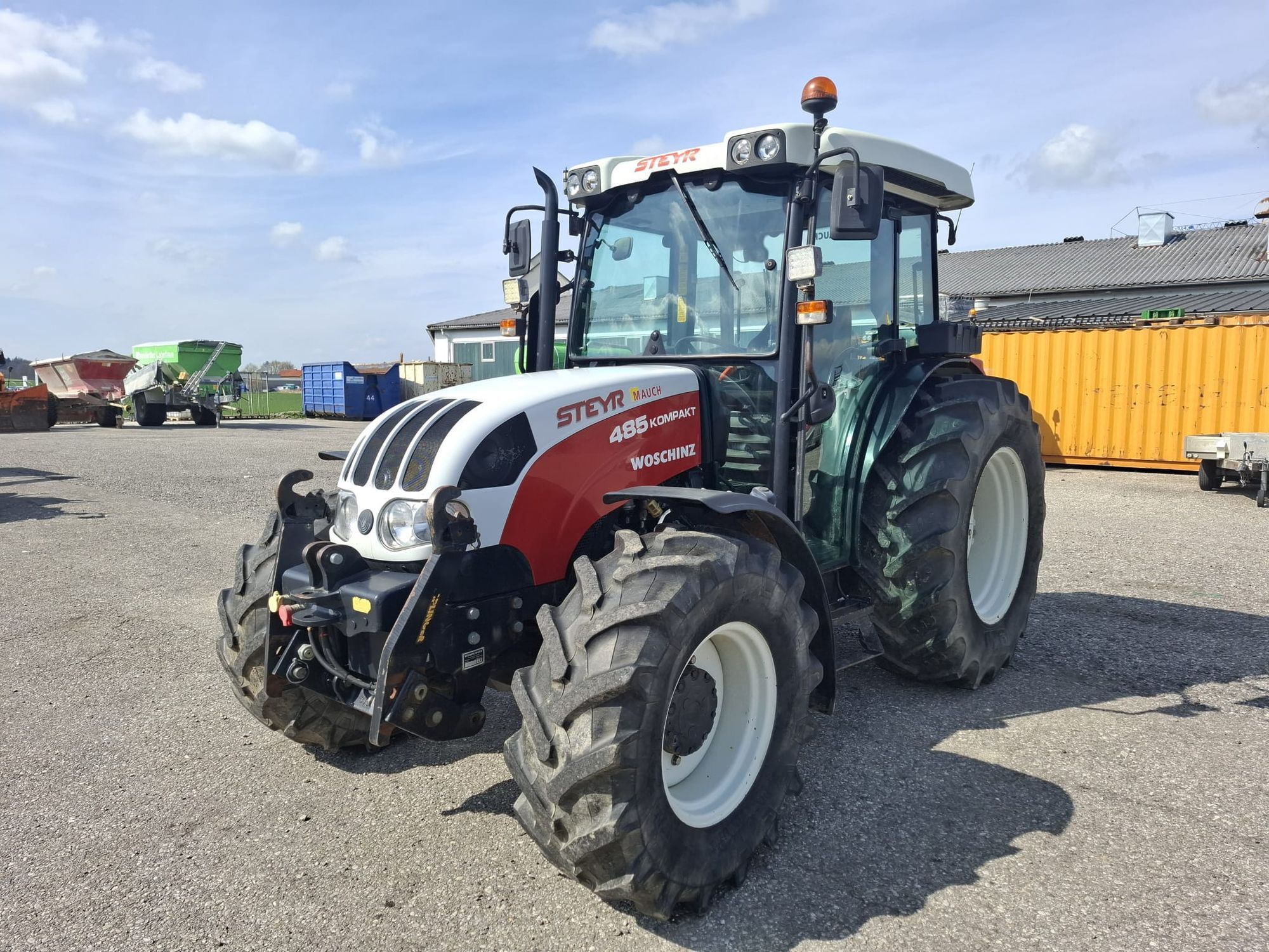 E-FARM: Steyr Kompakt 485 - Tractor - id 7PPNTQN - €35,310 - Year of construction: 2007 - Engine hours: 4,822,Engine power (HP): 85,Austria