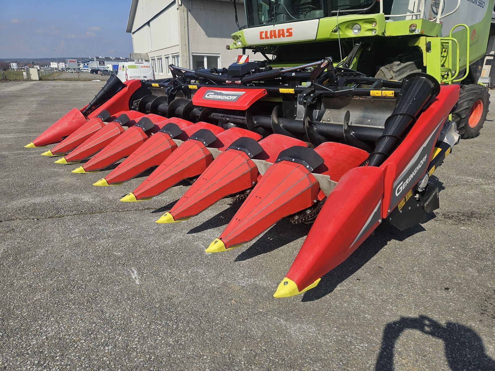 Geringhoff mais star horizon msh 870fb patriot Header €81,550
