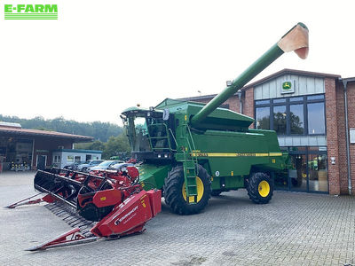 E-FARM: John Deere 2266 - Combine harvester - id TZZGFLR - €42,500 - Year of construction: 1997 - Engine hours: 4,325,Engine power (HP): 299,Germany