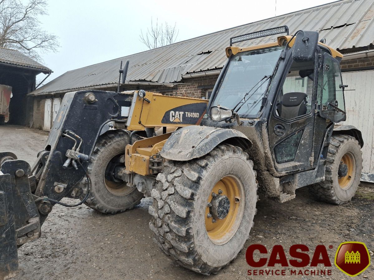 E-FARM: Caterpillar th 408 d - Telehandler - id SI6XAPP - €35,000 - Year of construction: 2014 - Engine hours: 8,000,France