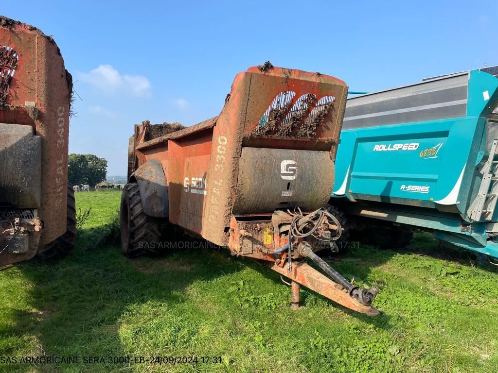 E-FARM: sodimac rafal 3300 - Roztrząsacz obornika i kompostu - id I6VWL2X - 18 000 € - Rok produkcji: 2016 - Francja