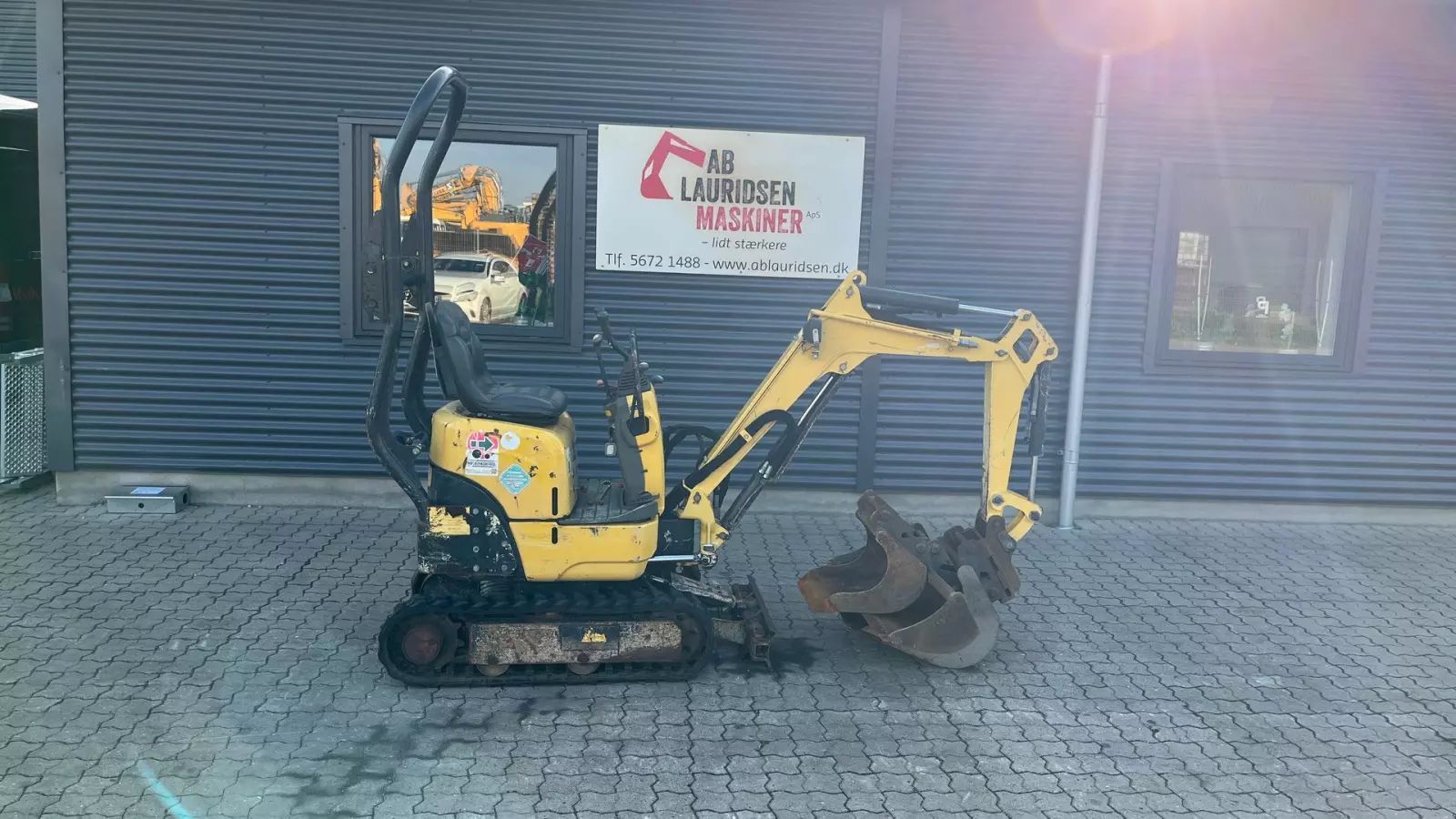 Yanmar sv08 hurtig skifte og 3 skovle Escavatore 10.640 €