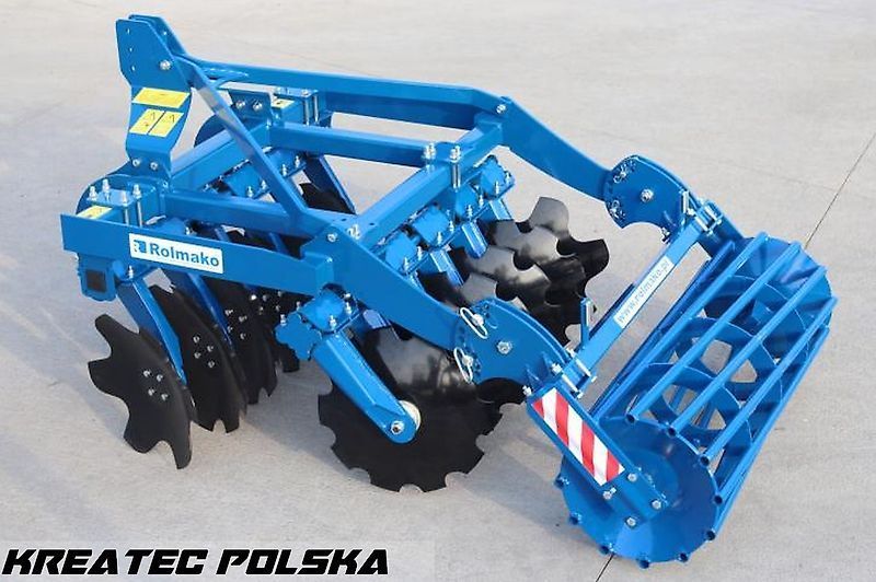 E-FARM: Rolmako Scheibenegge für Wein- und Gartenbau U 645 1,25m, 1,5m, 1,75m, 2m - Scheibenegge - id RIYTB6M - 3.930 € - Baujahr: 2020 - Polen