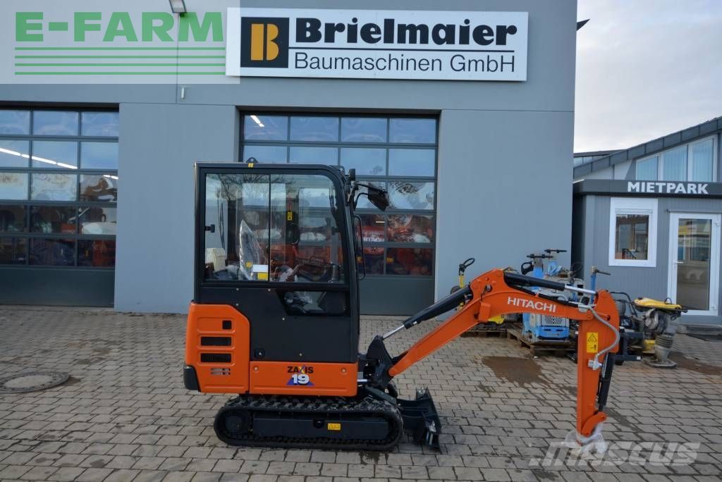 Hitachi zx 19-6 Mini excavadora