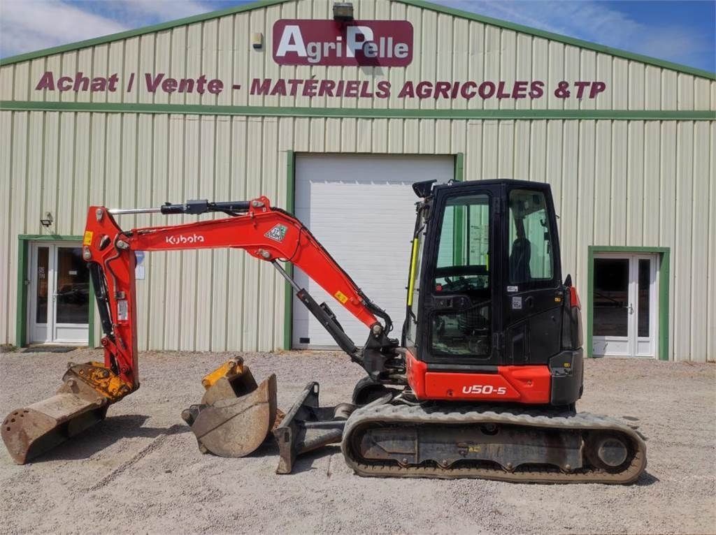 E-FARM: Kubota u50-5 - Mini-pelle - id HC2UFSU - 43 500 € - Année: 2022 - France