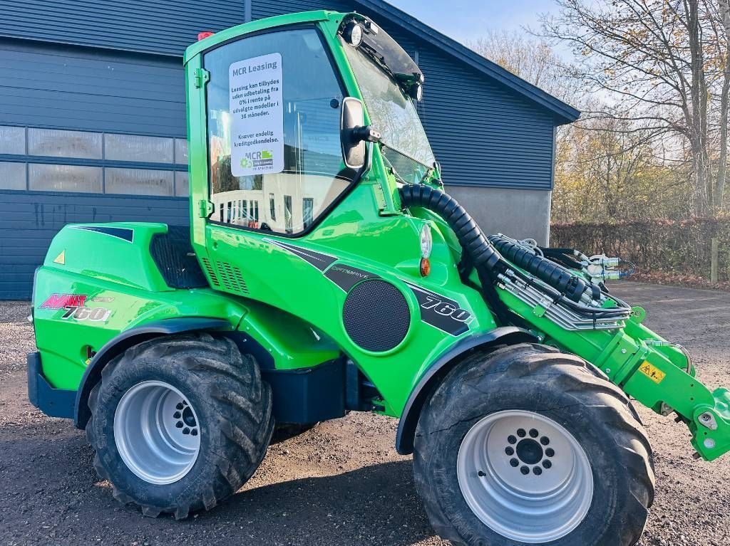 Avant 760 i Kerekes rakodógép 50 199 EUR