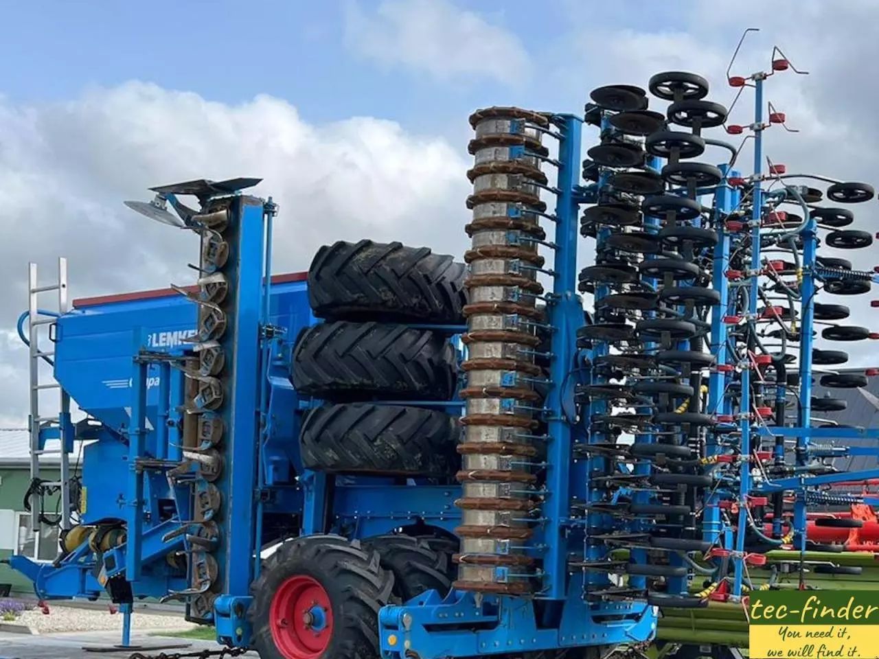 Lemken compact-solitair 9/600 kk / zirkon 10 Combinație de semănatoare 64.900 EUR