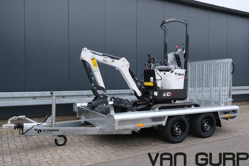 Bobcat E10z Mini kotrógép 23 995 EUR