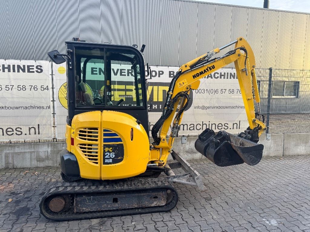 KOMATSU pc 26 mr-3 Mini excavator €21,000
