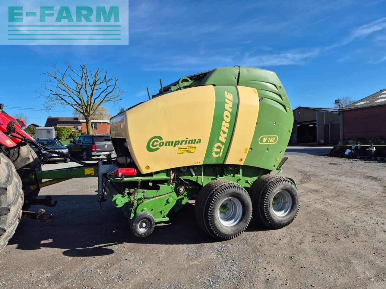 Krone Comprima V 180 Πρέσσα 19.500 €