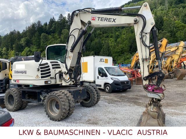 Terex tw 110 mobilbagger inkl.4löffeln Excavadora de ruedas 29.500 €
