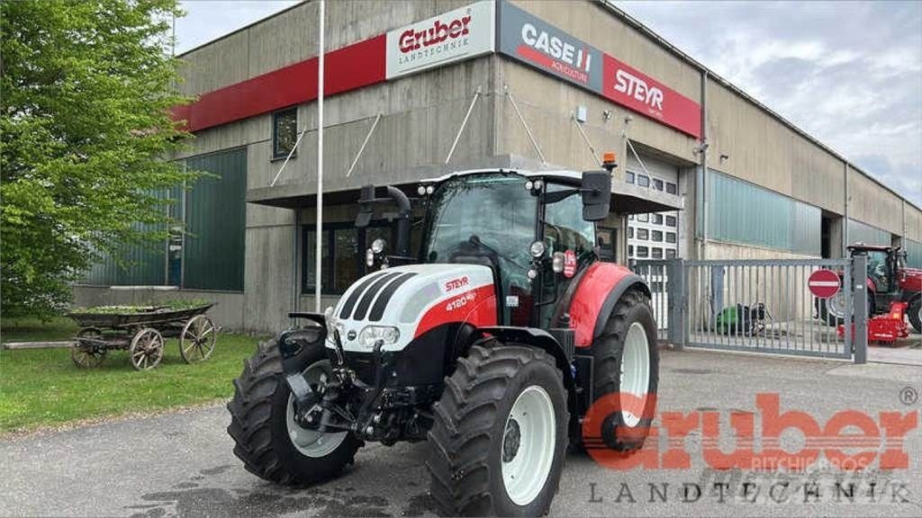 E-FARM: Steyr Multi 4120 - Tractor - id GSSIPW7 - Potencia del motor: 117 - Alemania