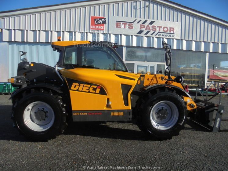 Dieci agri plus 40.8 vs evo2 Chargeur télescopique  105 000 €