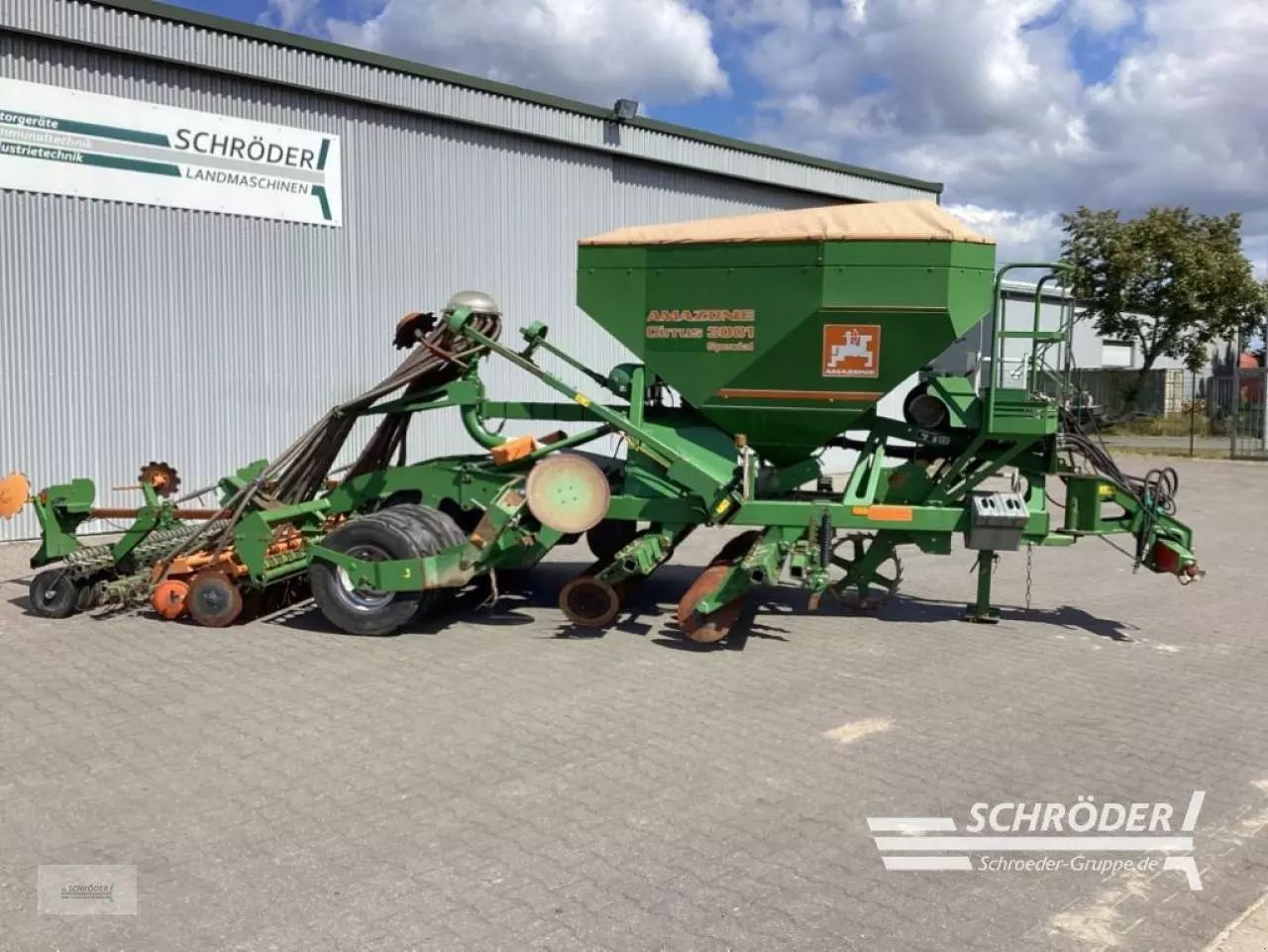 E-FARM: Amazone cirrus 3001 special - Drilling machine combination - id LTWAR1K - €15,000 - Year of construction: 2007 - Germany
