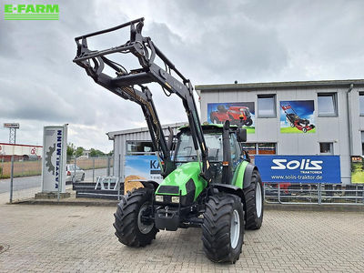 E-FARM: Deutz-Fahr Agrotron 100 - Tractor - id D2MKWB4 - €29,900 - Year of construction: 2005 - Engine hours: 7,218,Engine power (HP): 101,Germany