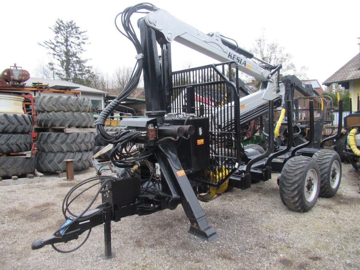 E-FARM: Kesla 10nd+305t - Forestry trailer - id V6NJKTZ - €49,584 - Year of construction: 2005 - Austria