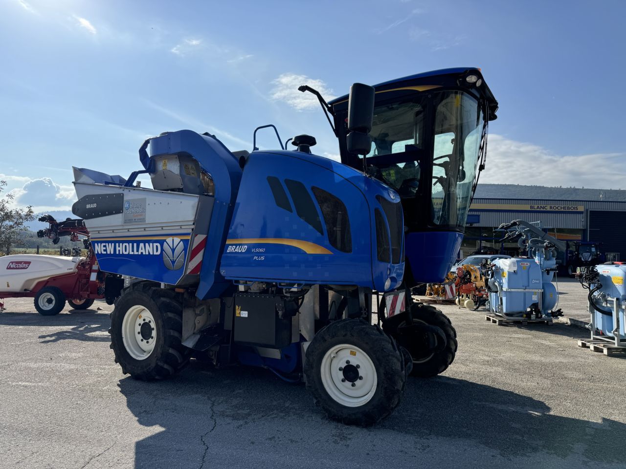 E-FARM: New Holland VL5060 Plus - Traubenernter - id 9EXX2PT - Baujahr: 2018 - Frankreich