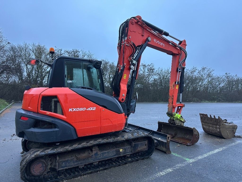 Kubota kx80-4a2 Mini escavatore 63.000 €