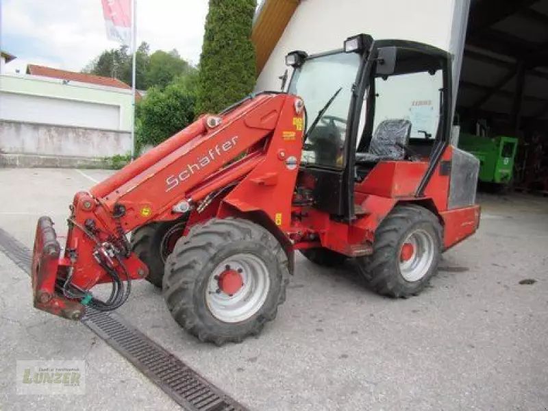 E-FARM: Schäffer 450t - Tele wheel loader - id FAEKVUB - €33,000 - Year of construction: 2005 - Engine hours: 5,560,Engine power (HP): 50,Austria
