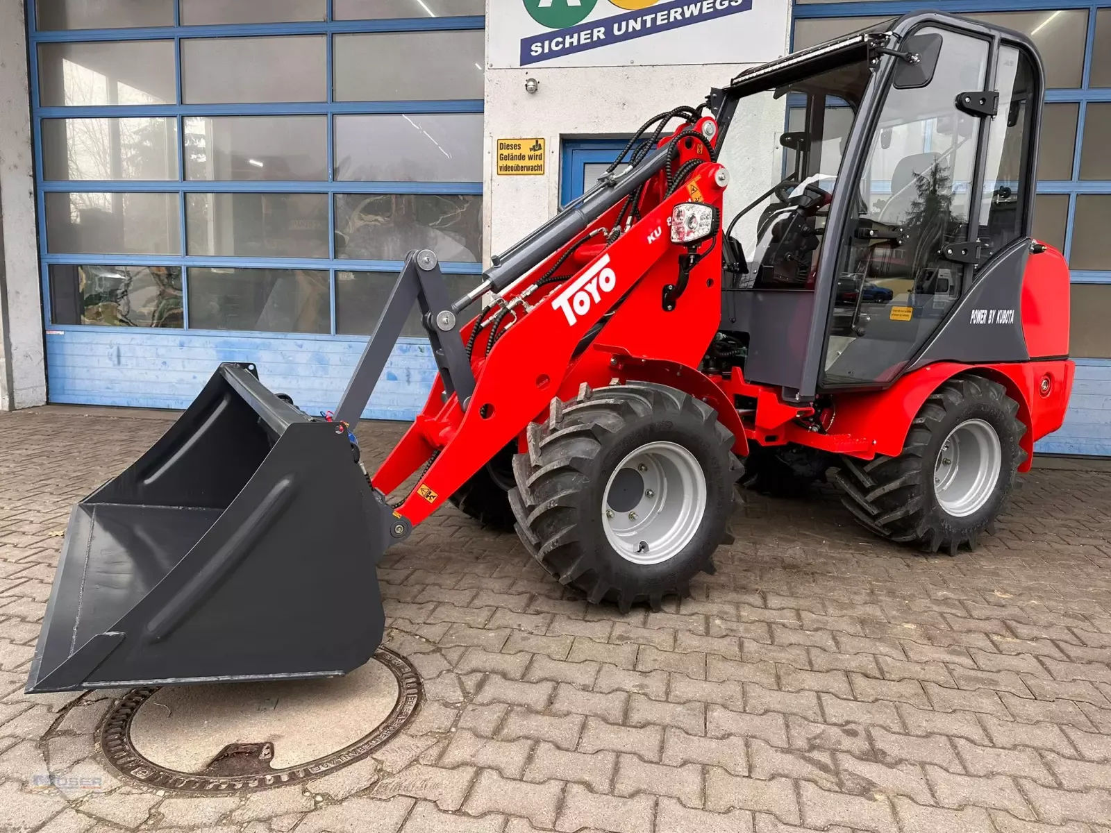 E-FARM: Toyo 836 ii kabine stage v - Tele wheel loader - id MGBDVHY - Year of construction: 2025 - Engine hours: 3,Engine power (HP): 25,Germany