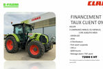 Claas Arion 630 tractor €72,000