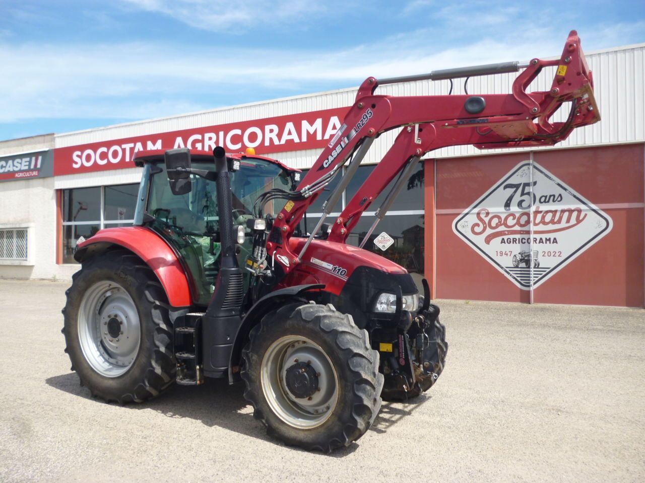 E-FARM: Case IH Luxxum 110 - Traktor - id 6JQRM9C - 55 000 € - Rok produkcji: 2018 - Motogodziny: 3300,Moc silnika: 120,Francja
