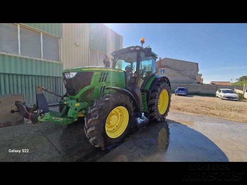 E-FARM: John Deere 6170 R - Τρακτέρ - id 8SRQJTJ - 64.000 € - Χρονία: 2013 - Μετρητής ωρών: 7.400,Ισχύς κινητήρα: 170,Γαλλία