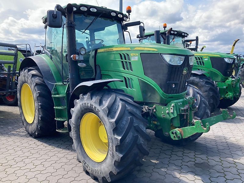 E-FARM: John Deere 6170 R - Tractor - id FJF5M9Y - €42,900 - Year of construction: 2014 - Engine hours: 10,005,Engine power (HP): 170,Germany