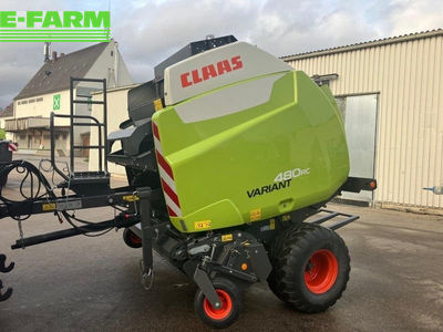 E-FARM: Claas Variant 480 RC Pro - Presse à balles - id SKWJQL2 - 39 500 € - Année: 2020 - Balles produites: 3 062